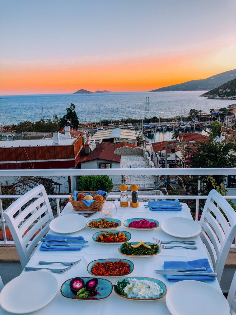 Kalkan yeme-içme rehberi