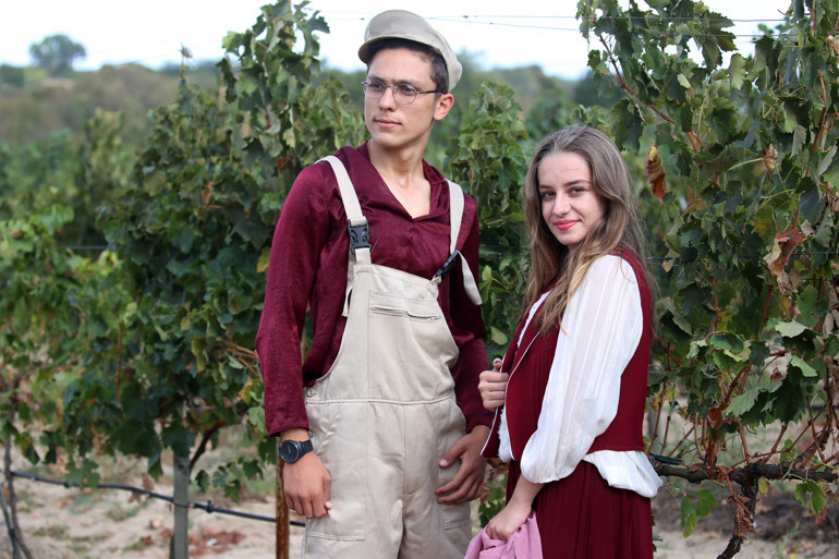 Bağ bozumu telaşı fotoğraf tutkunlarını Trakya bağlarına çekiyor