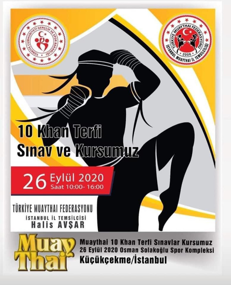 Muaythai 10. Khana terfi sınavı İstanbulda yapıldı