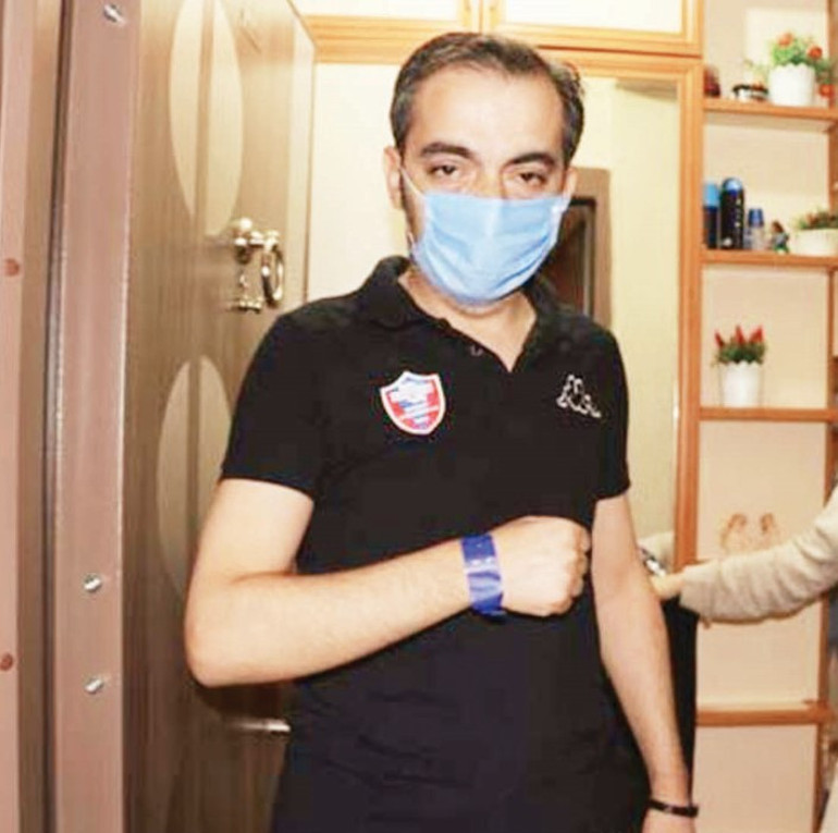 Pozitif hastaya elektronik bileklik geliyor