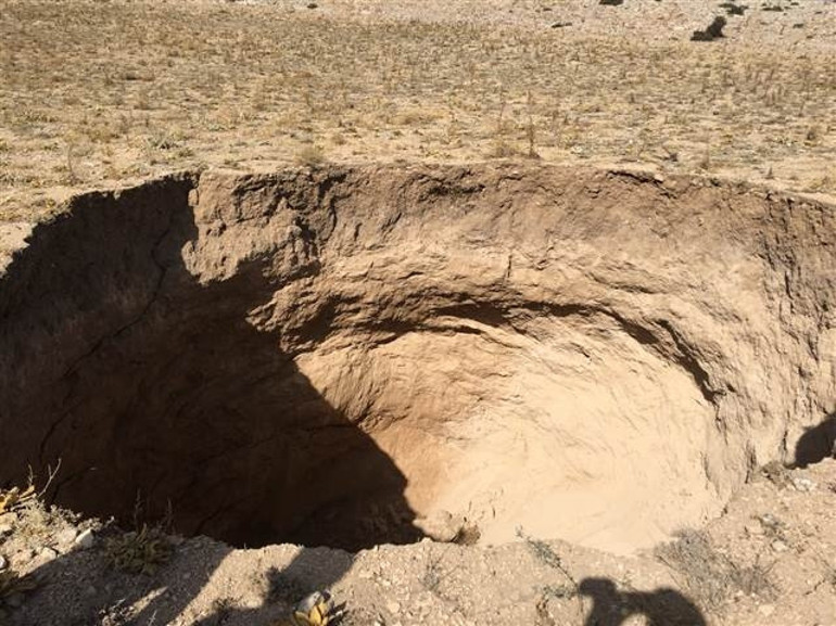Konyada yine obruk oluştu İlk gördüğümüzde şaşkınlık geçirdik