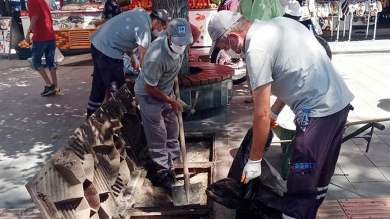 Büyükşehir’den yağış mevsimi öncesinde temizlik