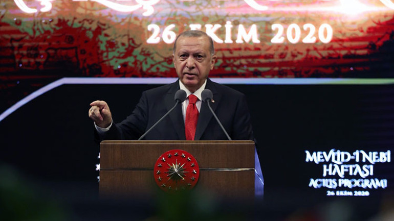 Son dakika.. Cumhurbaşkanı Erdoğan: Buradan milletime sesleniyorum, Fransız mallarını asla satın almayın