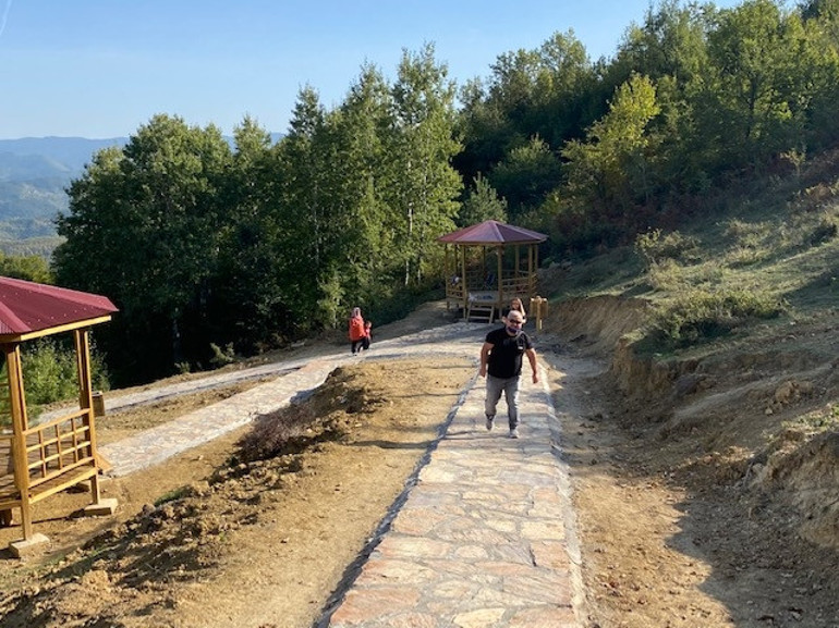 Küre Dağları Milli Parkındaki 3 katlı Seyir Terasına ziyaretçi akını