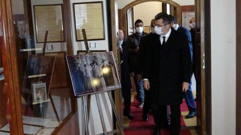 Erzurumda Atatürk törenle anıldı