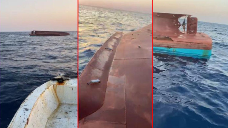 Son dakika haberler... Adanada Türk bayraklı tekne ile Yunan bayraklı tanker çarpıştı: Acı haber geldi