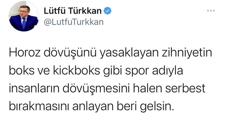 Lütfü Türkkanın Boks ve Kick Boks paylaşımlarına spor camiasından tepki