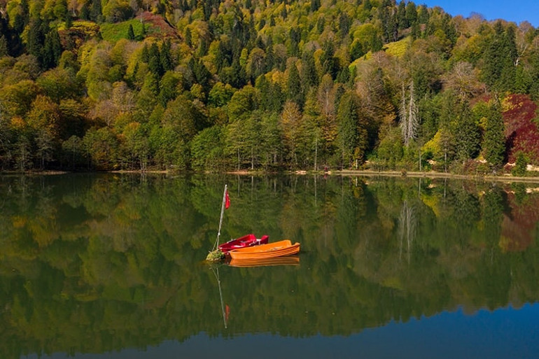 Artvin’de masalsı sonbahar manzaraları