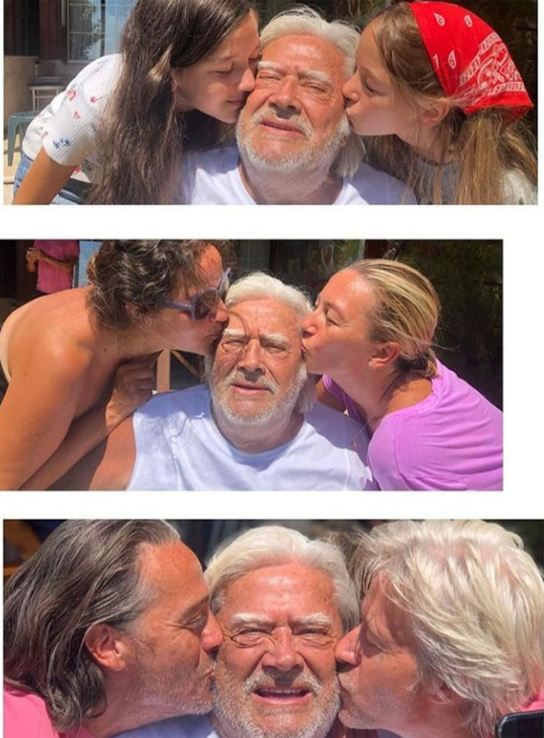 Cüneyt Arkının aile saadeti