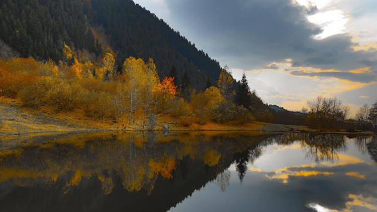 Artvinde sonbahar güzelliği