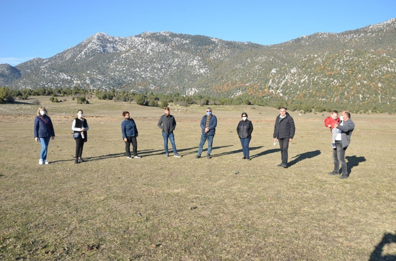 Torosların vahşi güzelliği Yılkı atları