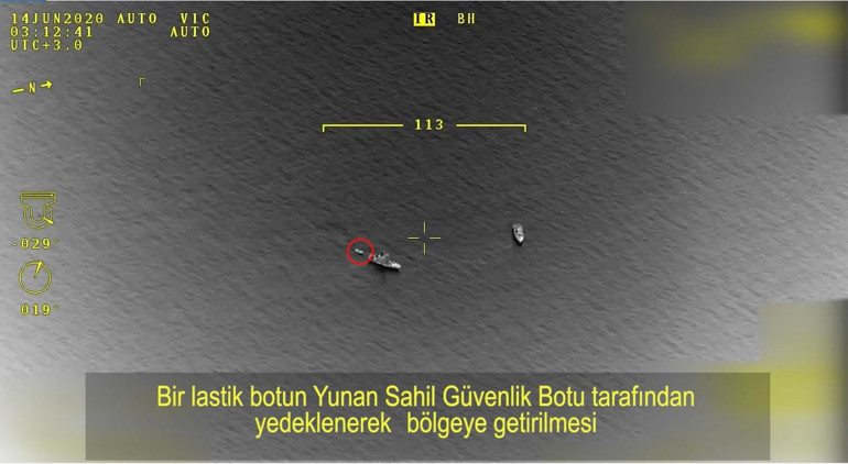 Görüntüler ortaya çıktı... Yunanistandan skandal hareket
