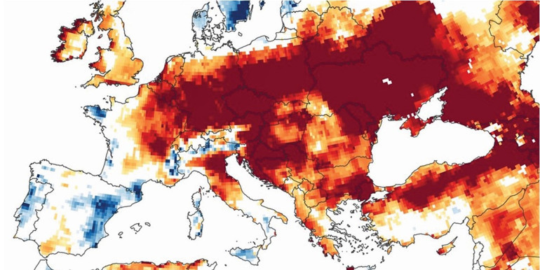 İşte kuraklığın haritası