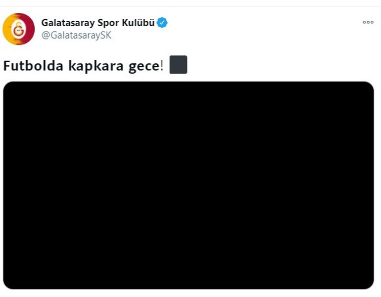 Galatasarayın dikkat çeken paylaşımına Fenerbahçeden yanıt