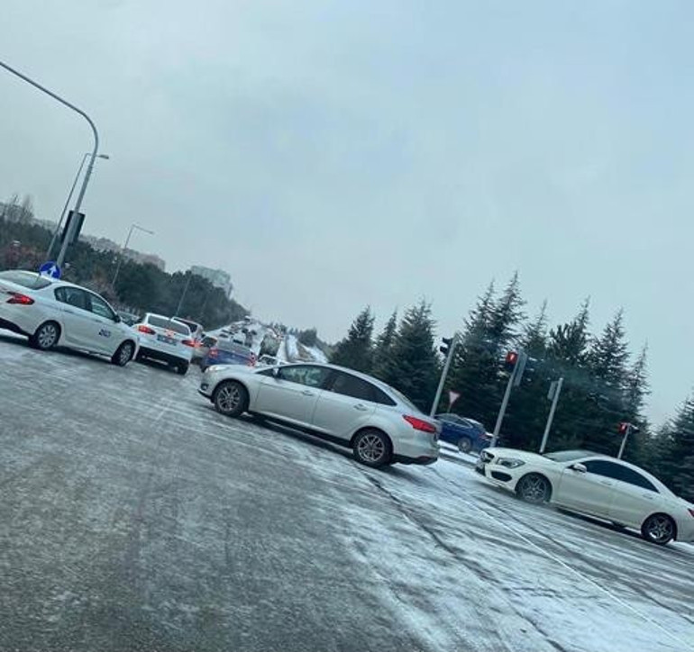 Ankara’nın karla mücadelesi