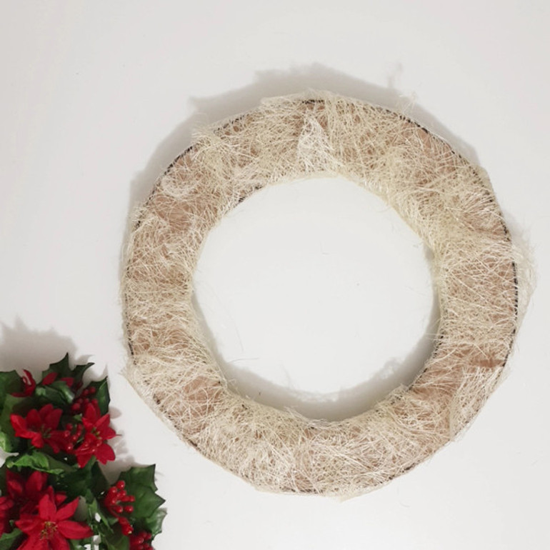 Yılbaşı temalı kapı süsü yapımı