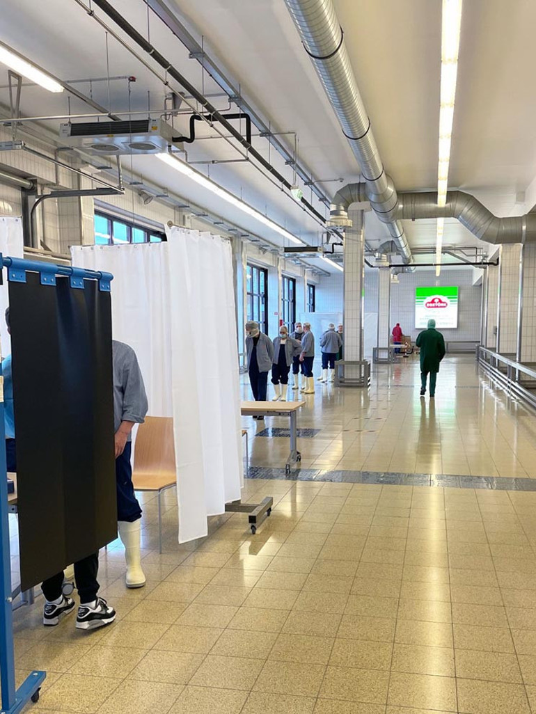 Egetürk’ten çalışanlarına haftada iki kez korona testi