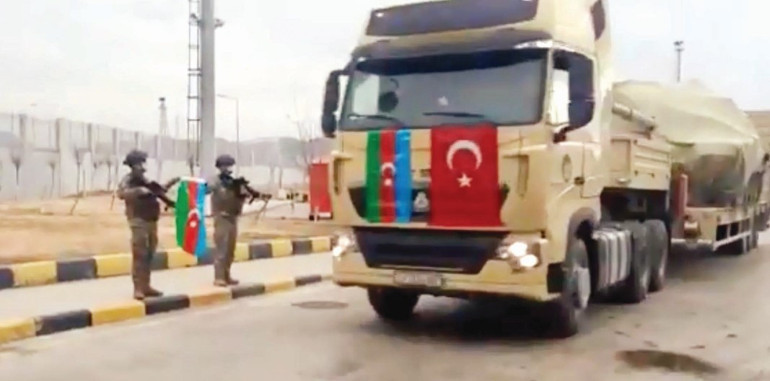 Derin karda gövde gösterisi