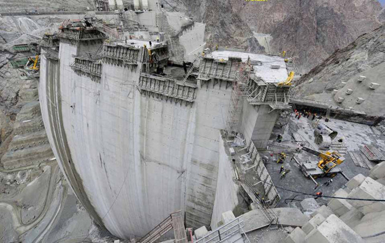 Dev projede son 4 metre Türkiyenin en yükseği olacak