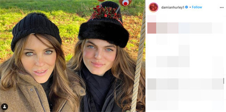 Elizabeth Hurleyin üstsüz pozuna sert eleştiri: Sen önce üstüne bir şey giy