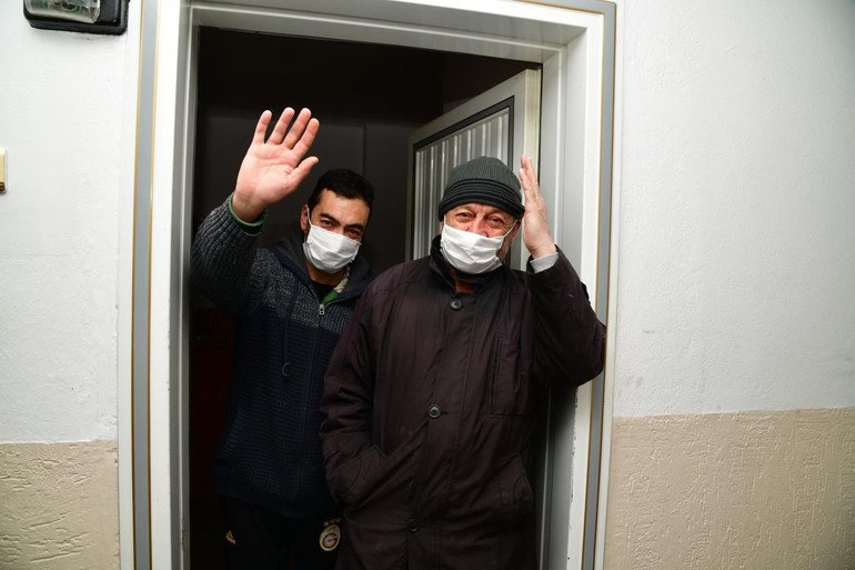 Patlayan boruya acil müdahale