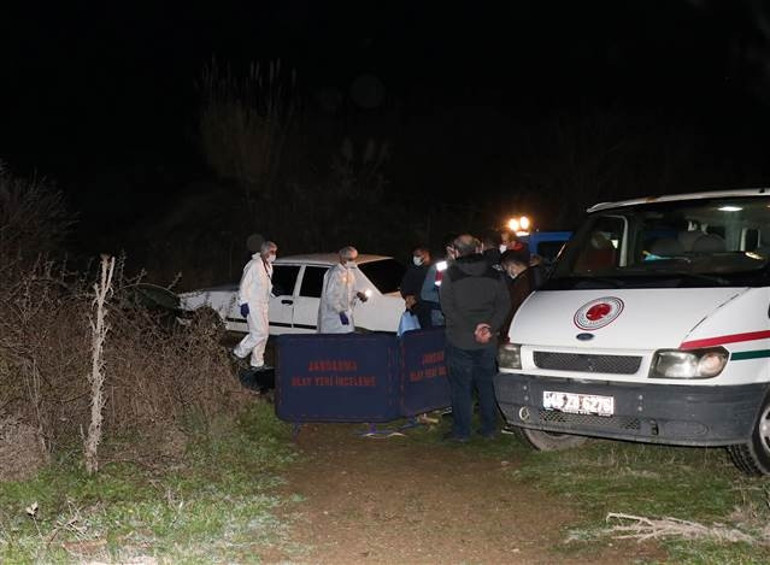 Manisada tüyler ürperten olay Tarla yolunda dört ceset