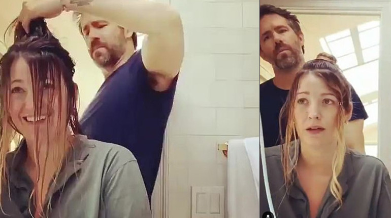 Instagram paylaşımları olay oldu: Aşk bazen onun saçını boyamaktır