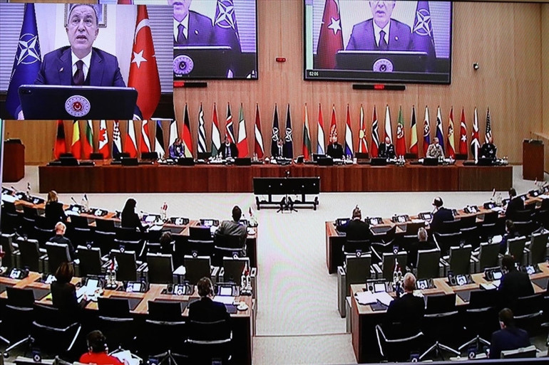 Son dakika haberi: Bakan Akardan NATO toplantısı mesajı: Terörle mücadelede birlik içinde hareket etmenin altını çizdik