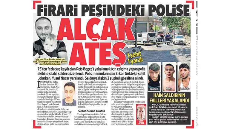 Polis şehit eden saldırgan cezaevinde öldü