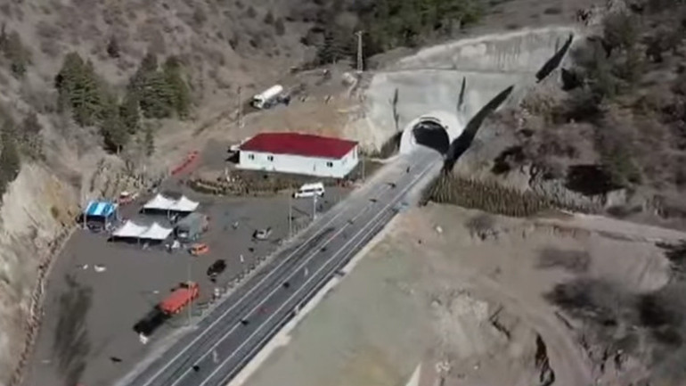 Kızılcahamam-Çerkeş Tüneli açıldı... Cumhurbaşkanı Erdoğandan net mesaj: Hayatımızı ortaya koyuyoruz