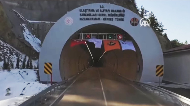 Kızılcahamam-Çerkeş Tüneli açıldı... Cumhurbaşkanı Erdoğandan net mesaj: Hayatımızı ortaya koyuyoruz