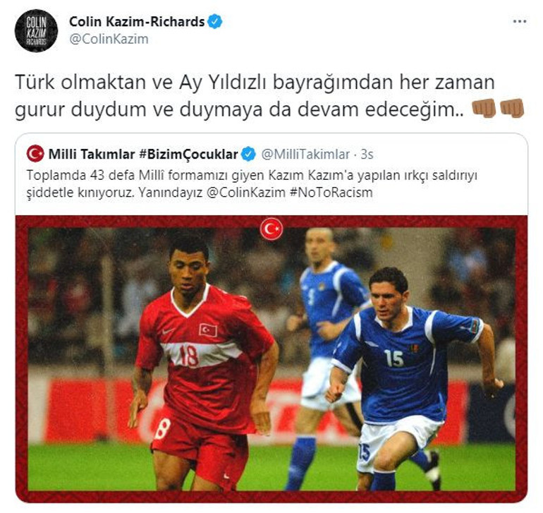 Colin Kazım Richards: Türk olmaktan her zaman gurur duydum