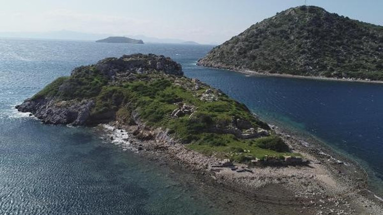 Bodrumda deniz çekilince ortaya çıktı 3 bin 500 yıllık tarihi kente gidiyor...