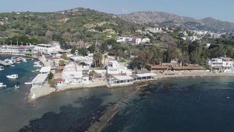 Bodrumda deniz çekilince ortaya çıktı 3 bin 500 yıllık tarihi kente gidiyor...