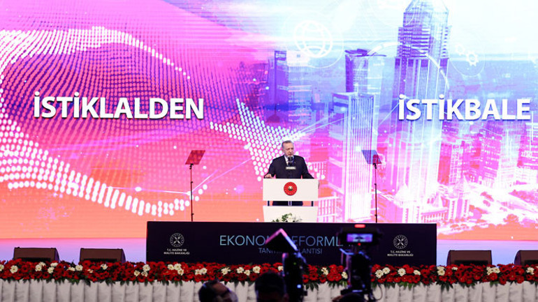 Cumhurbaşkanı Erdoğan yeni dönemi açıkladı Ekonomide dört adımlı reform