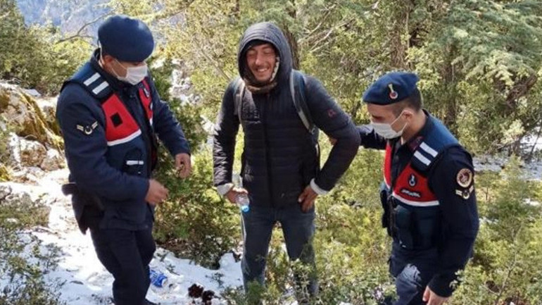 Karamanda kurtarılan Ege Kabalak hayatta nasıl kaldığını anlattı: Çimen yedim...