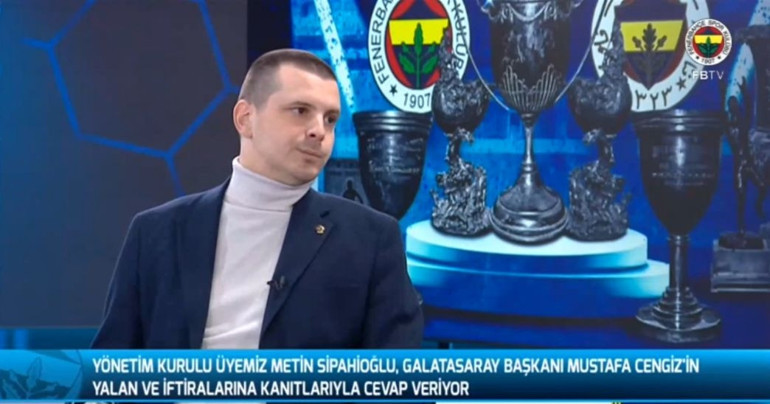 Son Dakika: Fenerbahçede Metin Sipahioğlundan olay açıklamalar Başvuru gerçeğini anlattı ve Beşiktaş için 5 şampiyonlukları var sözleri...