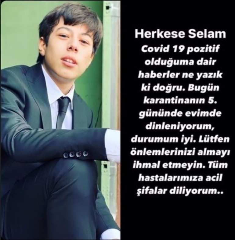 Alp Akar koronavirüse yakalandı