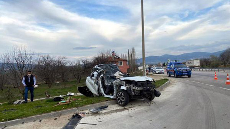 Kazada ölen doktor, toprağa verildi