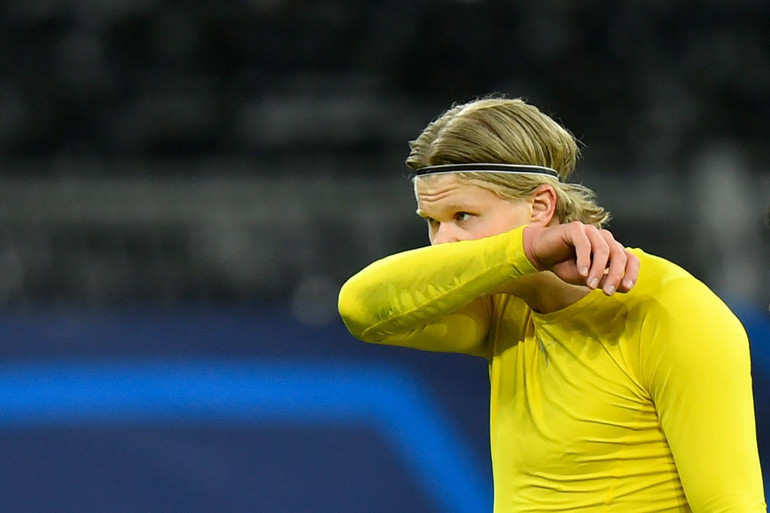 Borussia Dortmundda Erling Haaland kayıp İzleyenler inanamıyor...