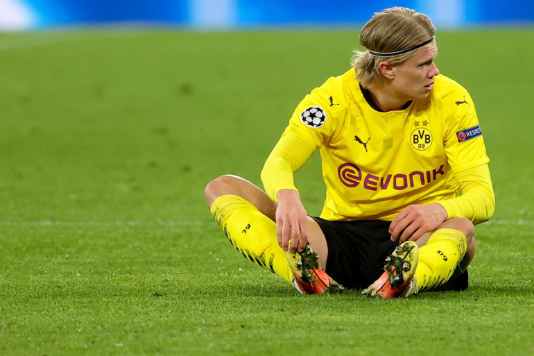 Borussia Dortmundda Erling Haaland kayıp İzleyenler inanamıyor...