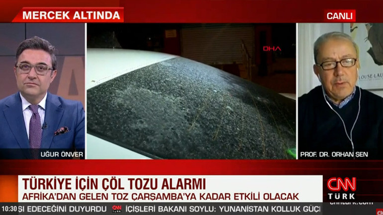 Son dakika... Prof. Dr. Orhan Şenden kritik toz uyarısı: 2 gün sokağa çıkmayın