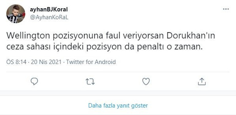 Beşiktaş - Sivasspor maçına damga vuran penaltı pozisyonları Fırat Aydınus oyunu devam ettirdi