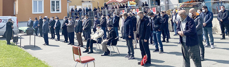 Arif Taşdelen’in babasına son görev