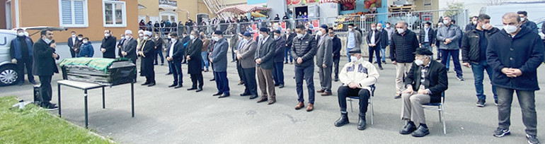 Arif Taşdelen’in babasına son görev