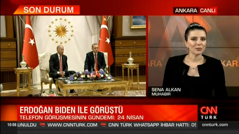 Cumhurbaşkanı Erdoğan-Biden görüşmesinde ne konuşuldu Sena Alkan canlı yayında anlattı