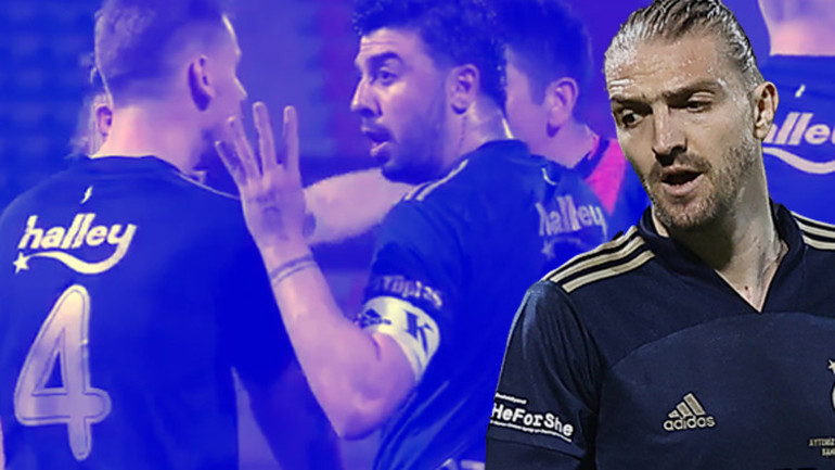 Caner Erkinden Harun Tekine: Oğlum adam yok burada Fenerbahçe - Alanyaspor maçında ilginç an...