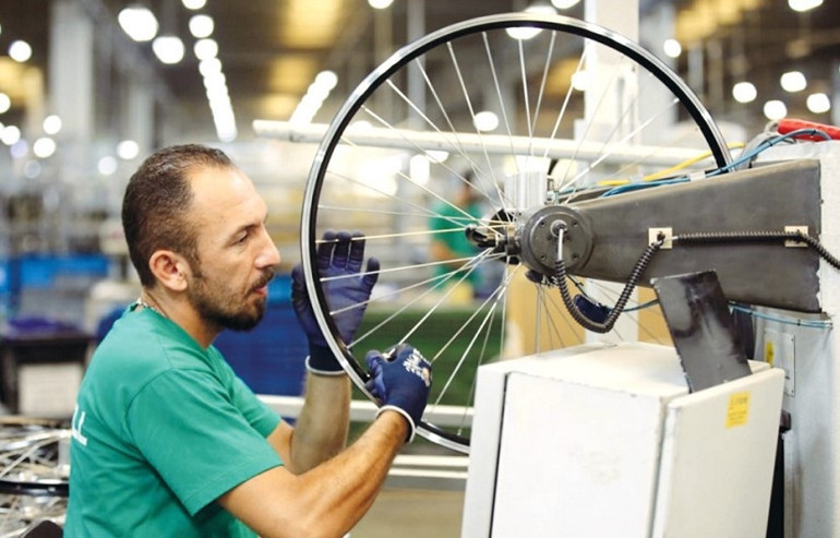 Satın almayla pedala bastılar 10 bisikletin 6’sını ürettiler
