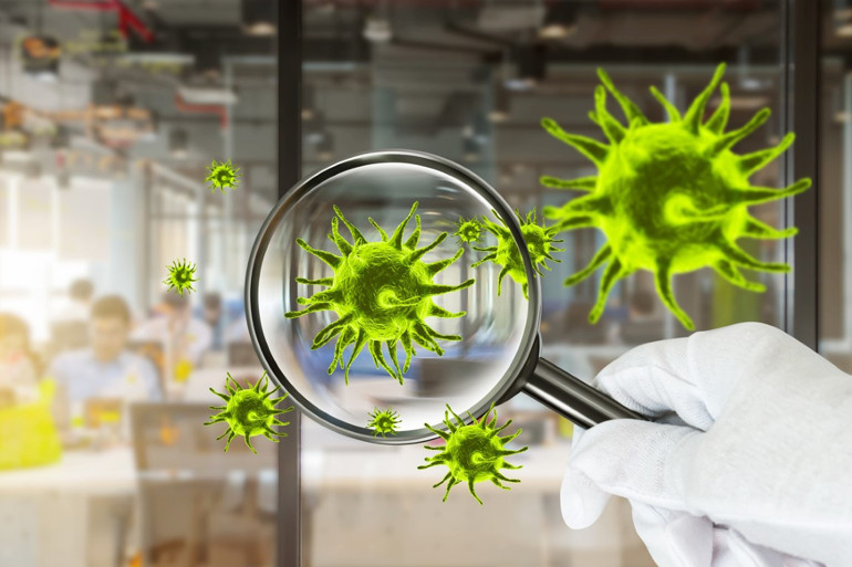 Kaç dakikada bulaşır |Büyük bir oda, 27 kişi, 1i pozitif