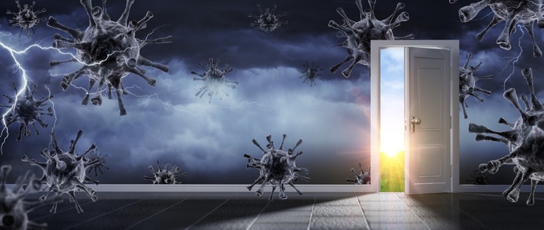 Kaç dakikada bulaşır |Büyük bir oda, 27 kişi, 1i pozitif